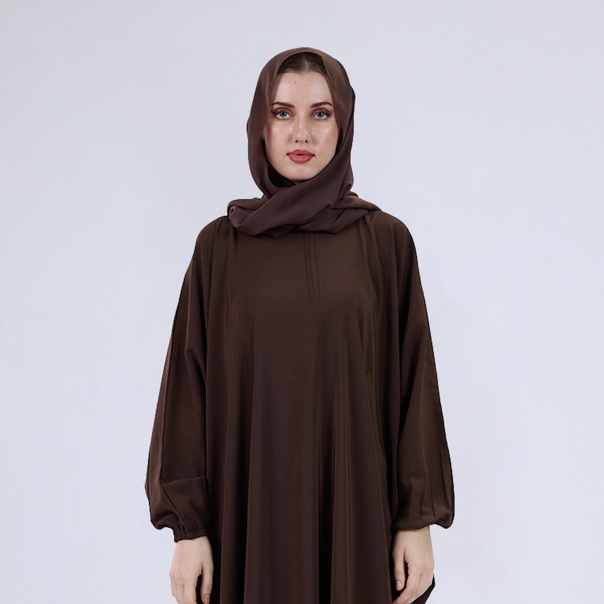 Premium Soft Chiffon Hijab Modestwear Scarf Brick Brown