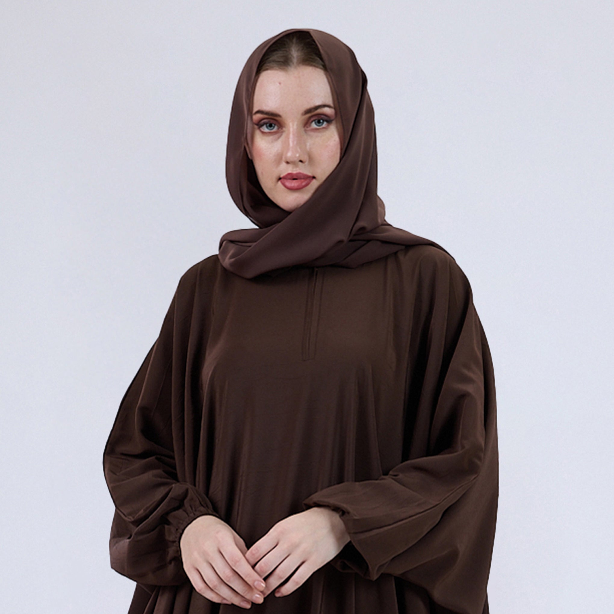 Premium Soft Chiffon Hijab Modestwear Scarf Brick Brown