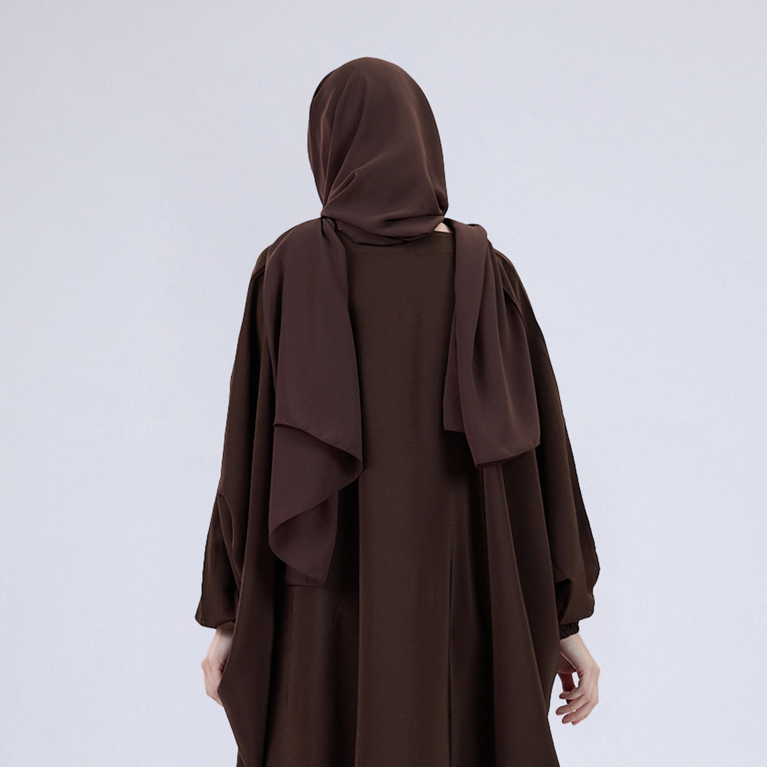 Premium Soft Chiffon Hijab Modestwear Scarf Brick Brown