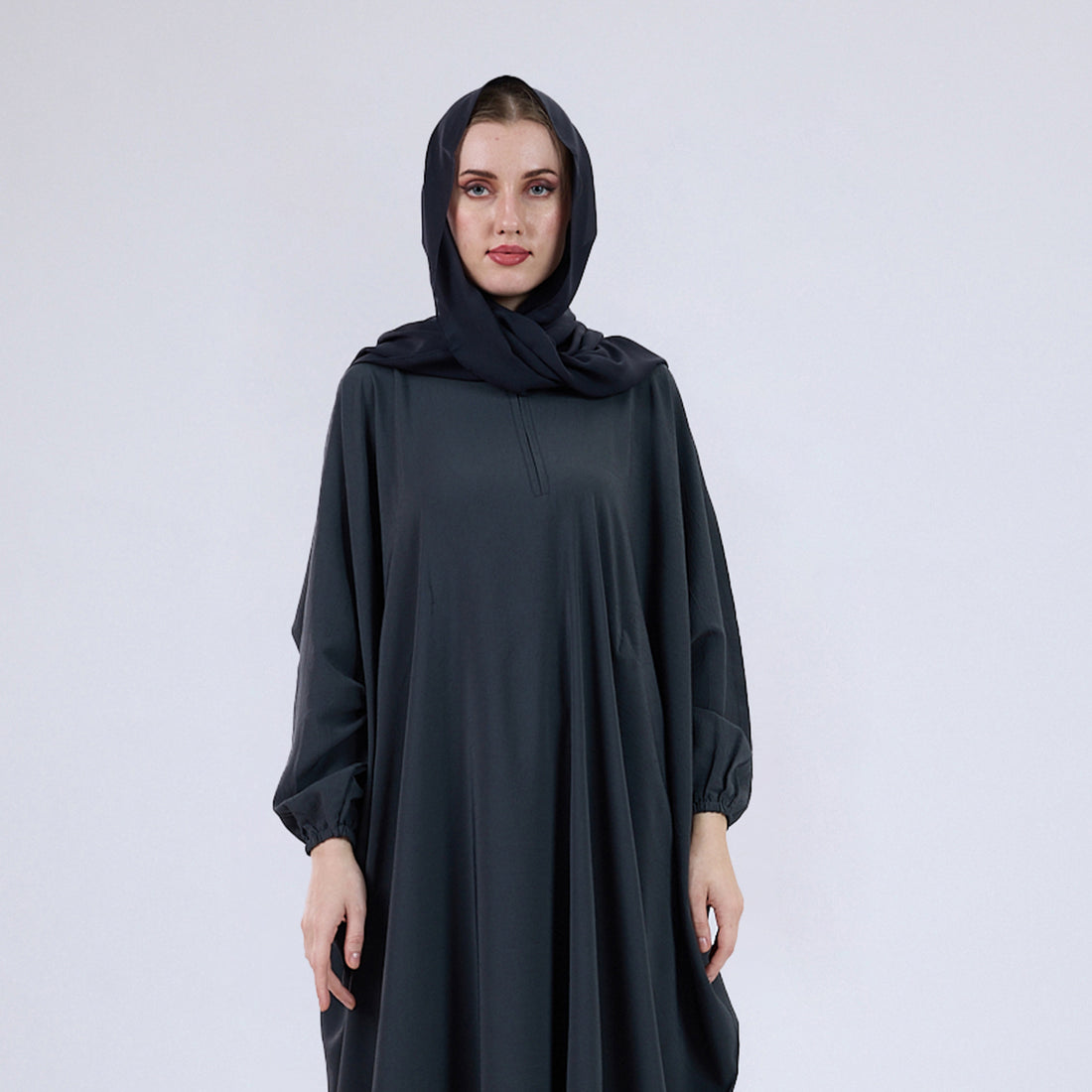 Premium Soft Chiffon Hijab Modestwear Scarf Cool Grey