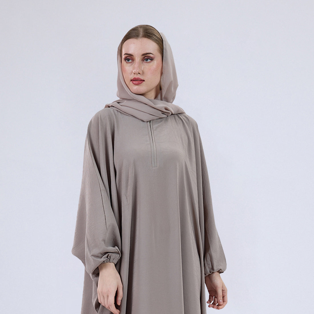 Premium Soft Chiffon Hijab Modestwear Scarf Frosted Toffee