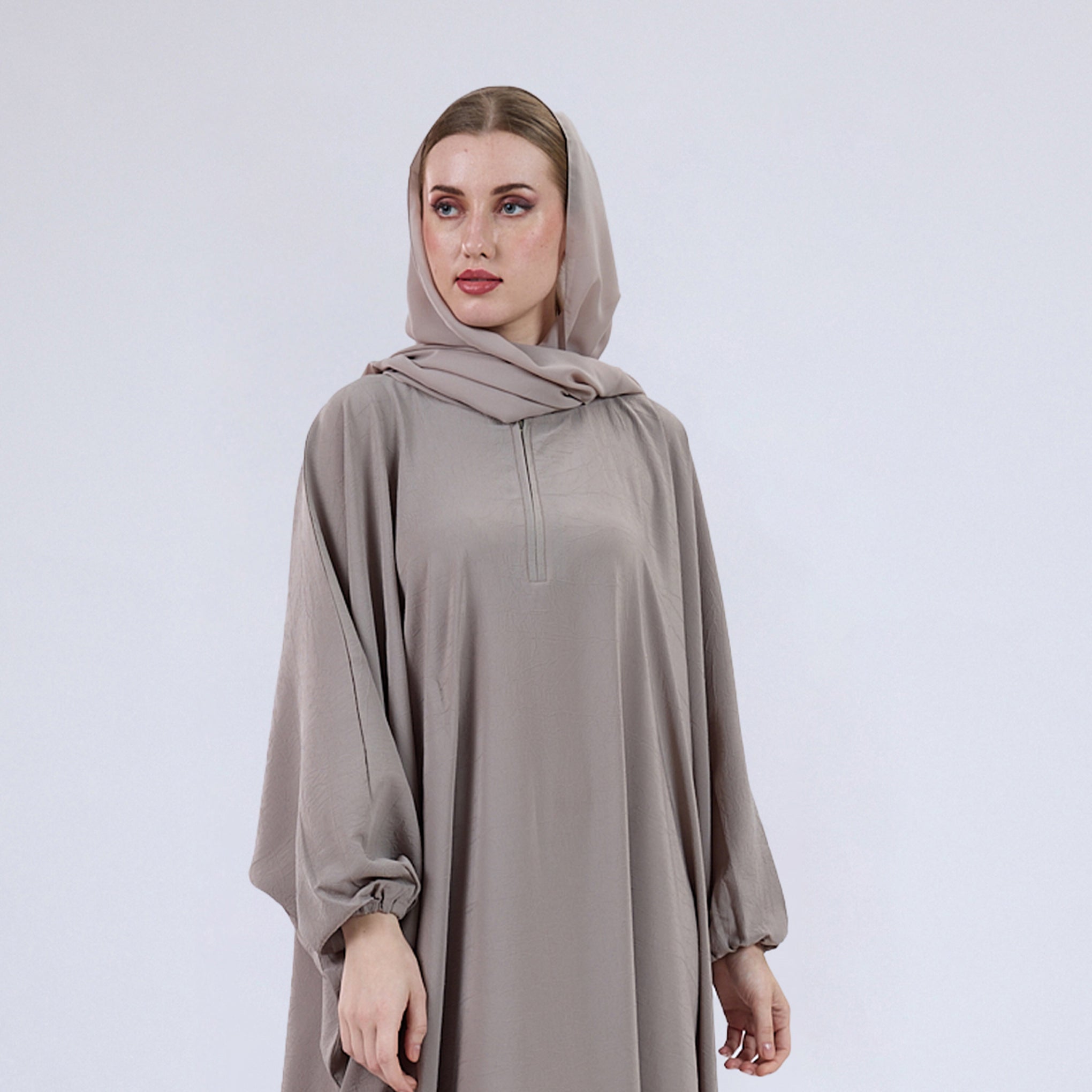 Premium Soft Chiffon Hijab Modestwear Scarf Frosted Toffee