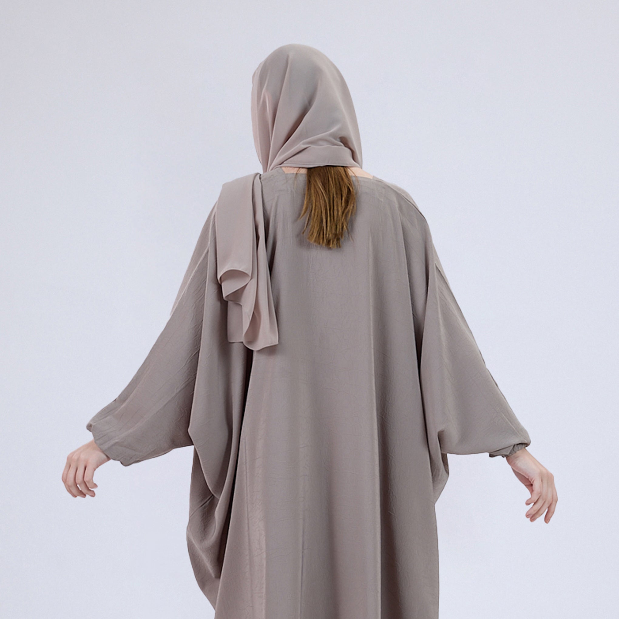 Premium Soft Chiffon Hijab Modestwear Scarf Frosted Toffee