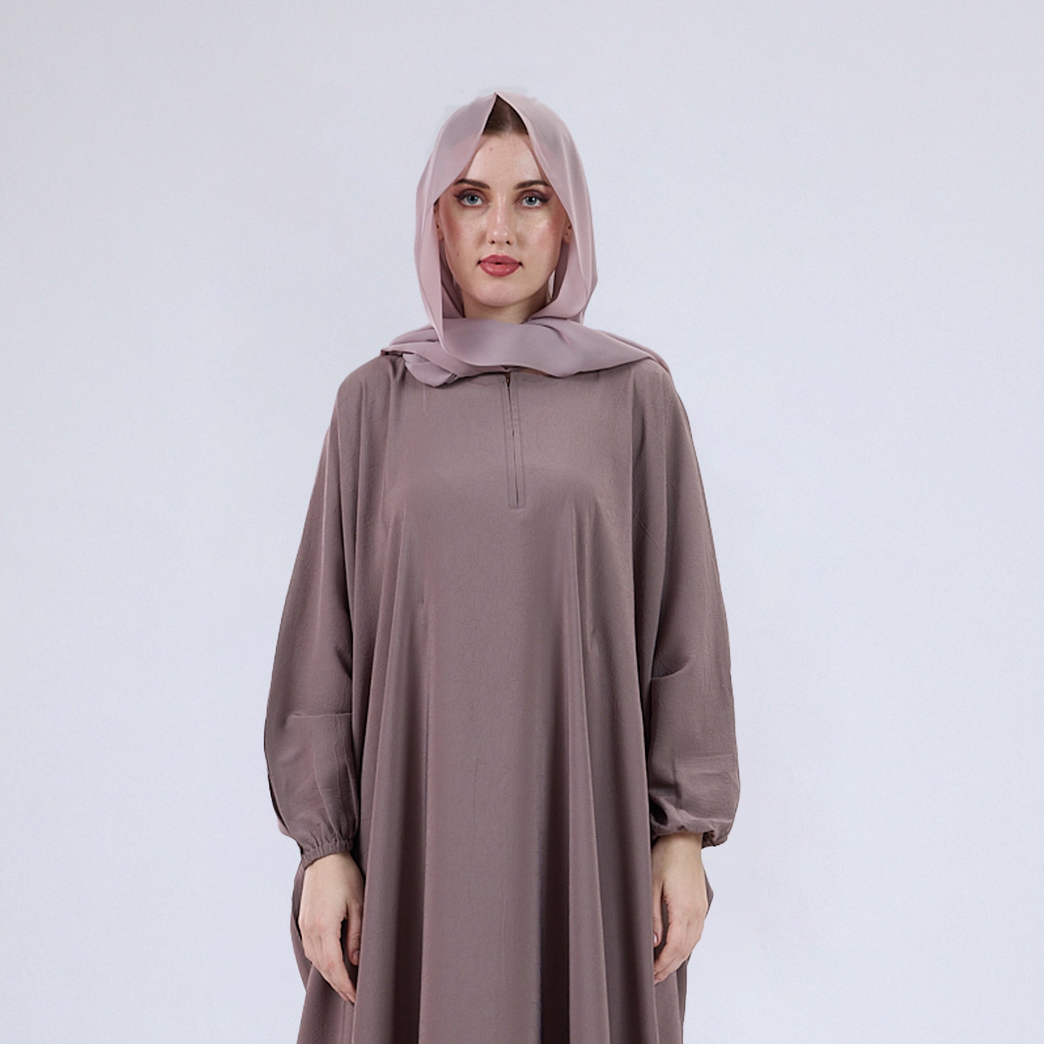 Premium Soft Chiffon Hijab Modestwear Scarf Dusty Rose
