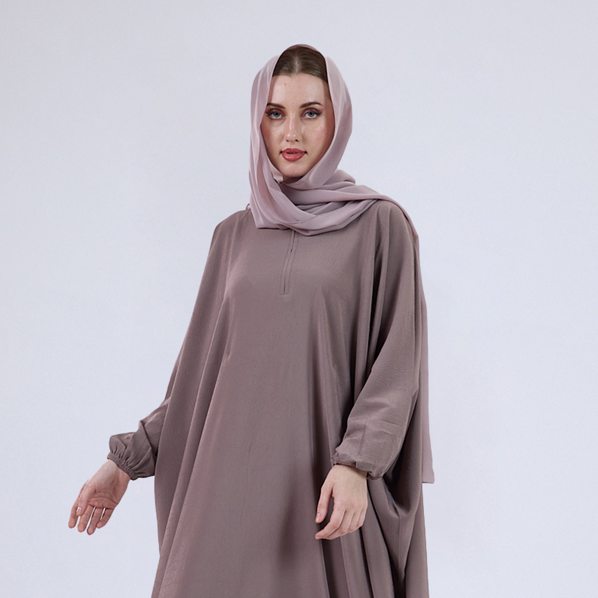 Premium Soft Chiffon Hijab Modestwear Scarf Dusty Rose