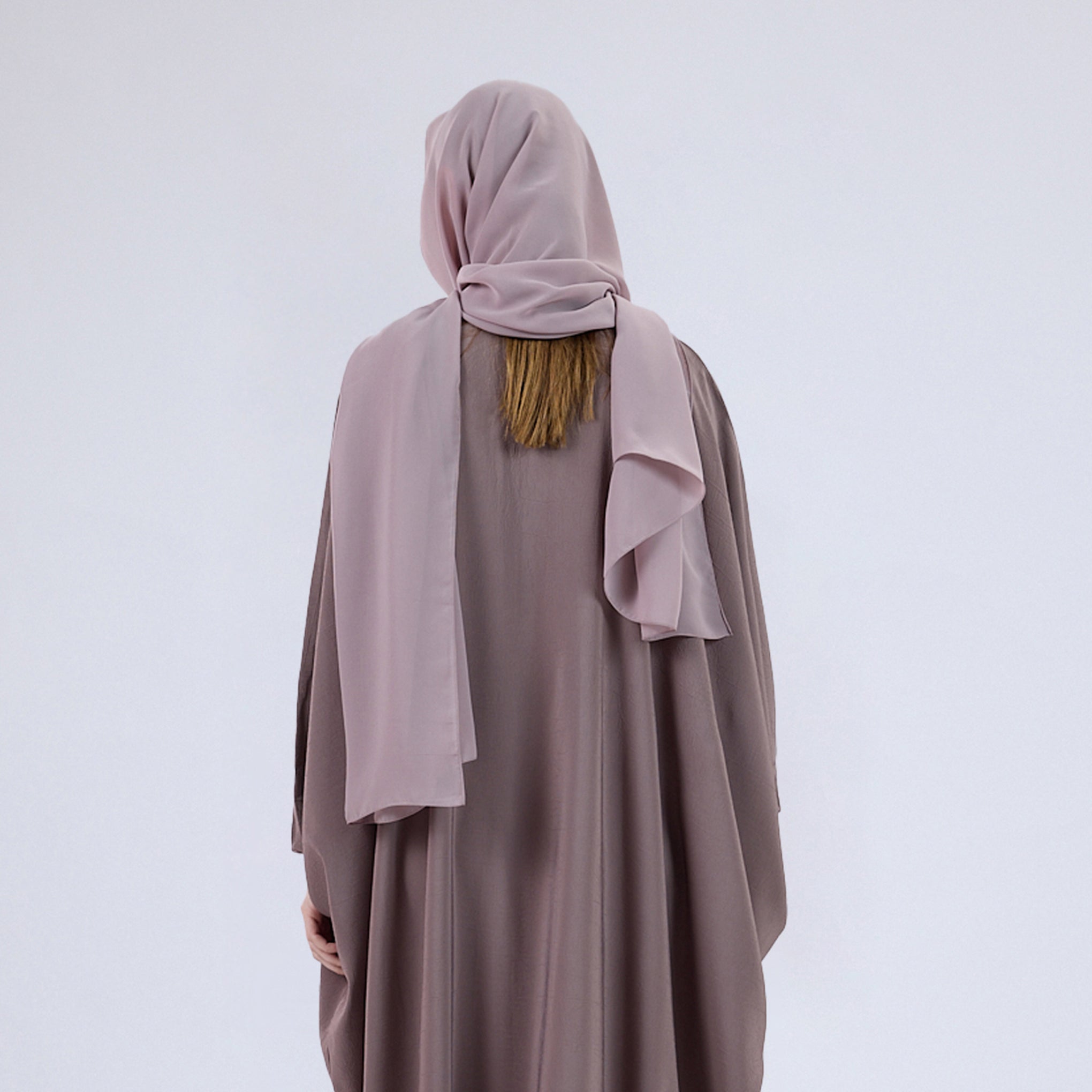 Premium Soft Chiffon Hijab Modestwear Scarf Dusty Rose