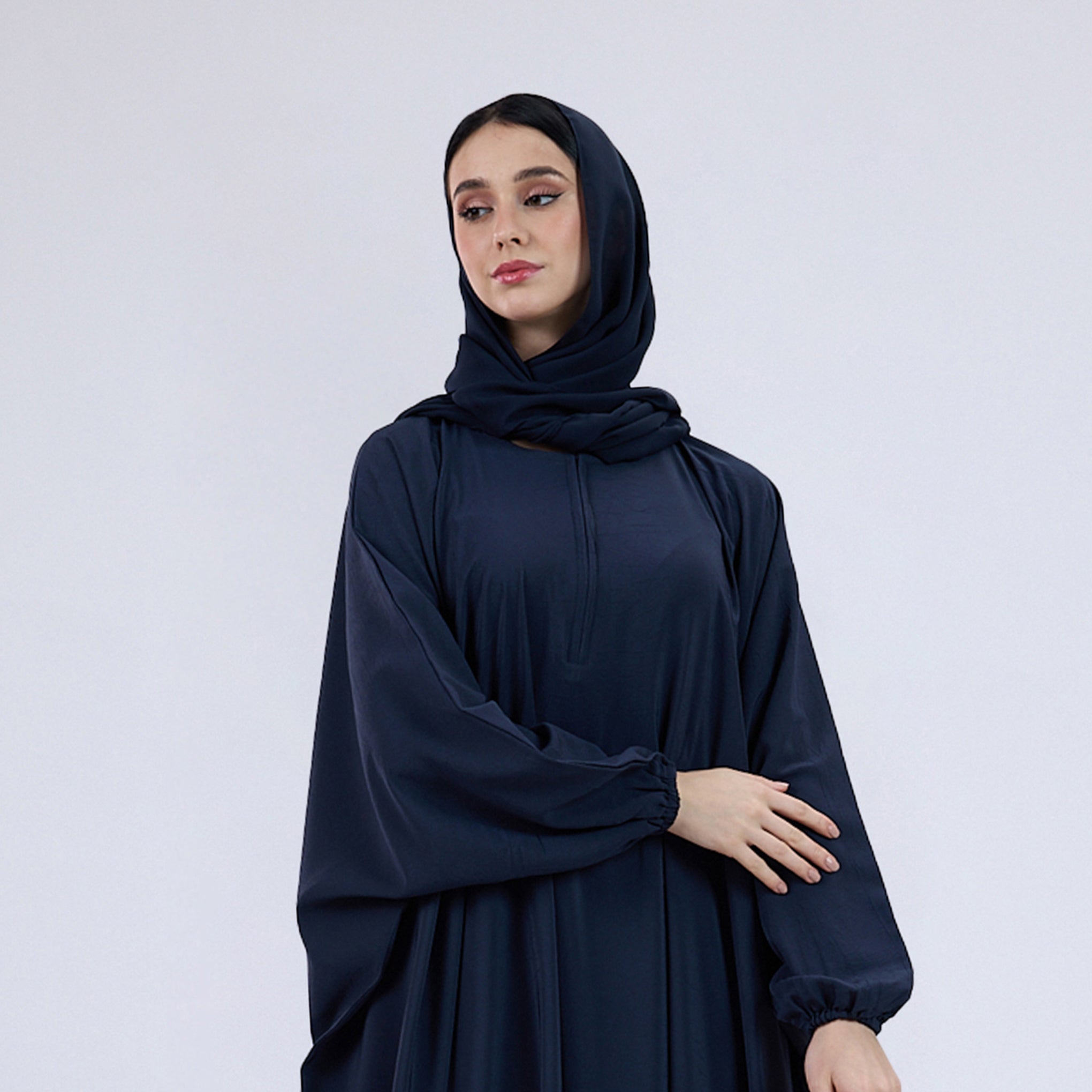 Premium Soft Chiffon Hijab Modestwear Scarf Blue
