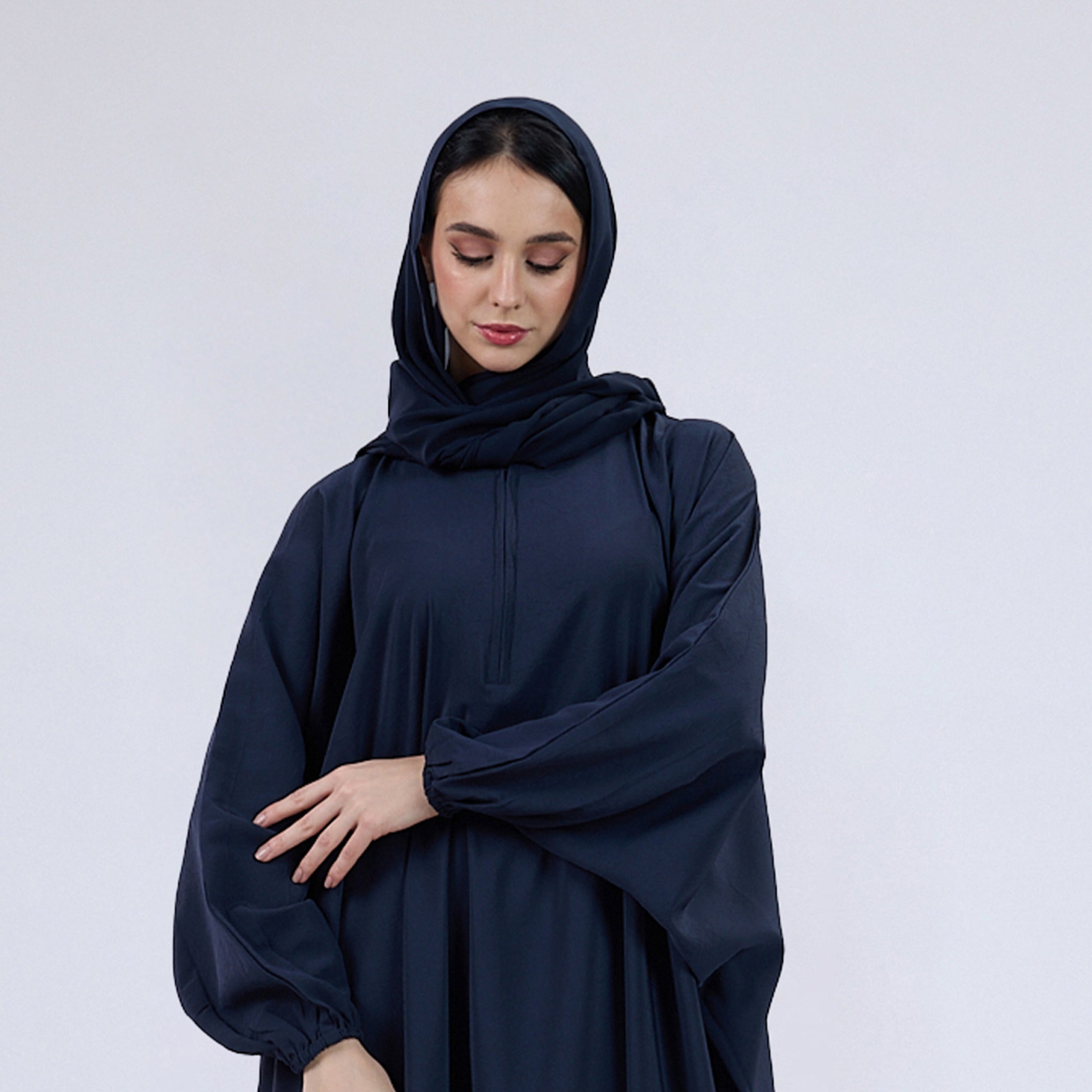 Premium Soft Chiffon Hijab Modestwear Scarf Blue