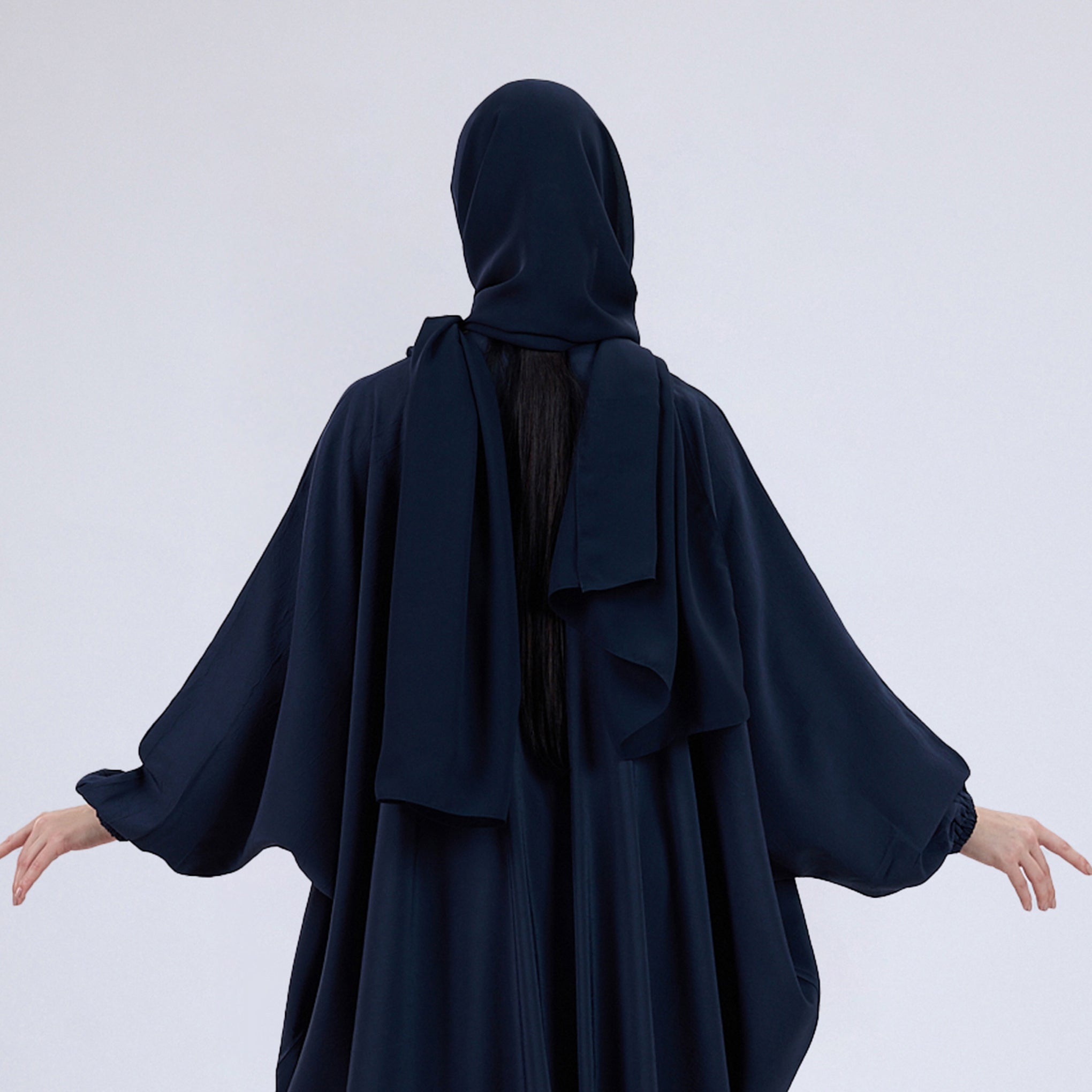 Premium Soft Chiffon Hijab Modestwear Scarf Blue