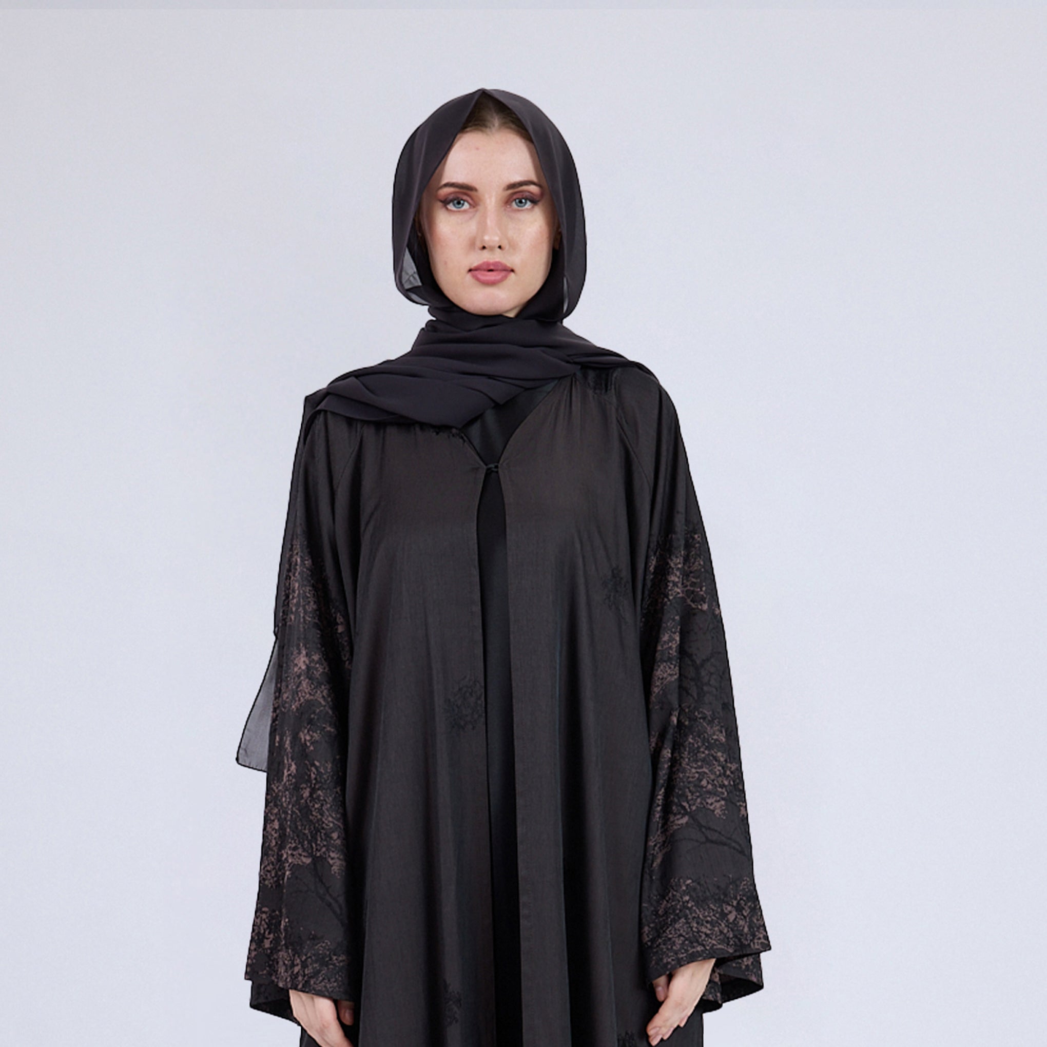 Premium Soft Chiffon Hijab Modestwear Scarf Augerbine Grey