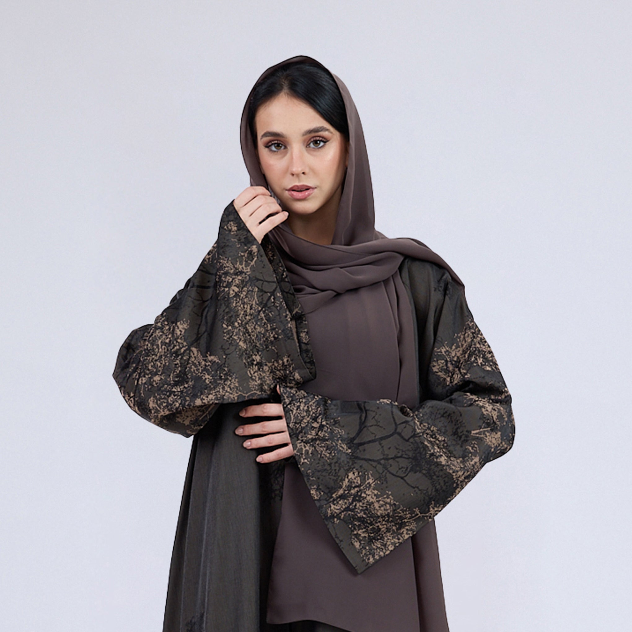 Premium Soft Chiffon Hijab Modestwear Scarf Chestnut Brown