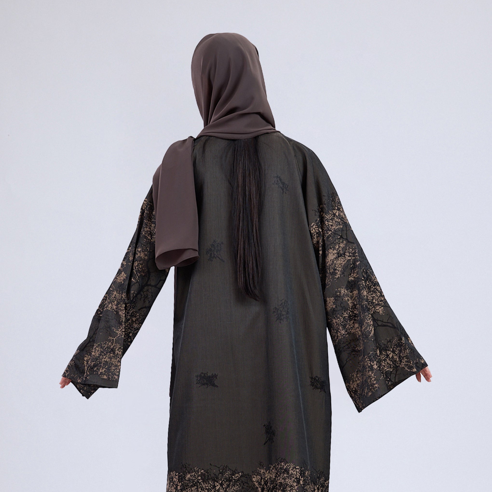 Premium Soft Chiffon Hijab Modestwear Scarf Chestnut Brown