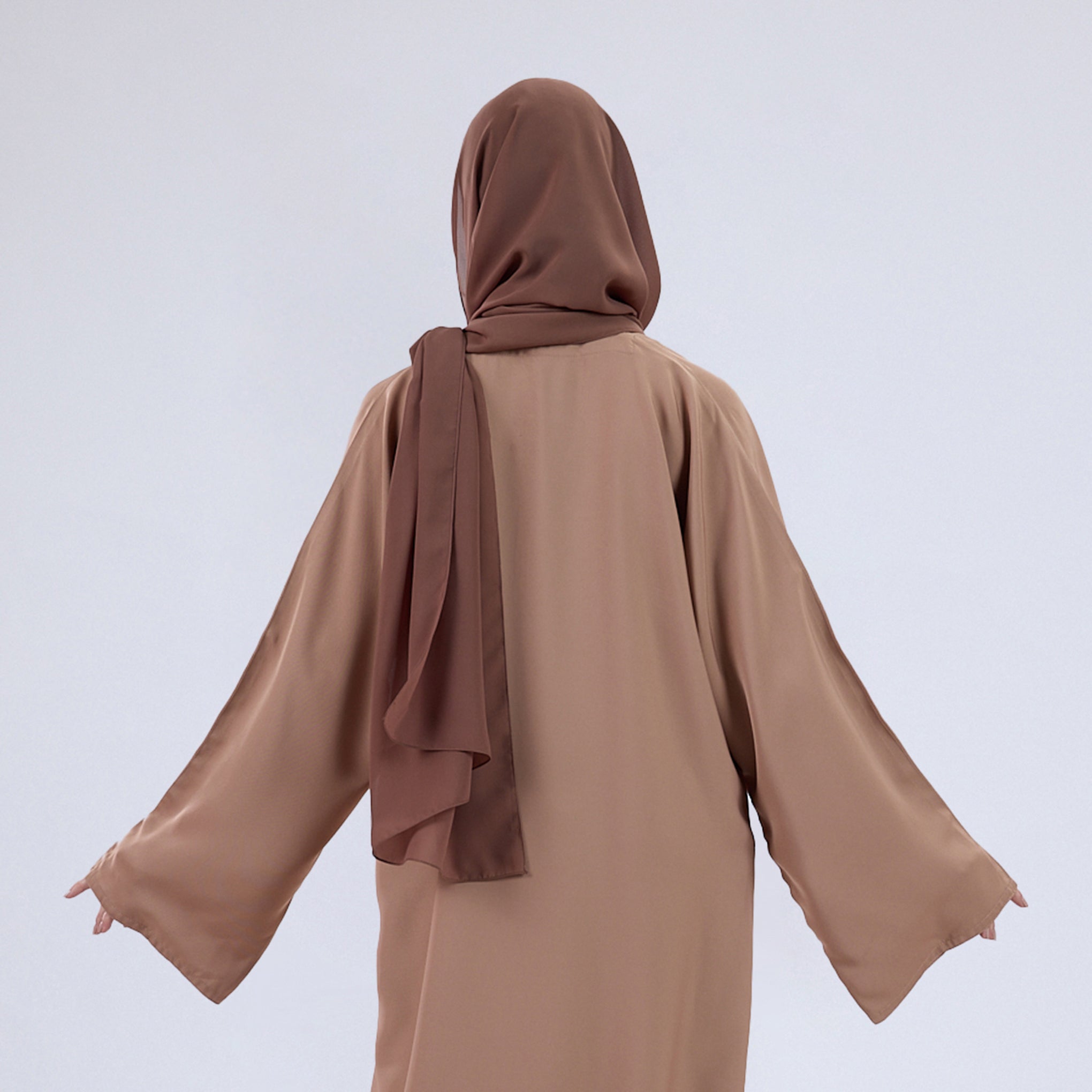 Premium Soft Chiffon Hijab Modestwear Scarf Camel Brown