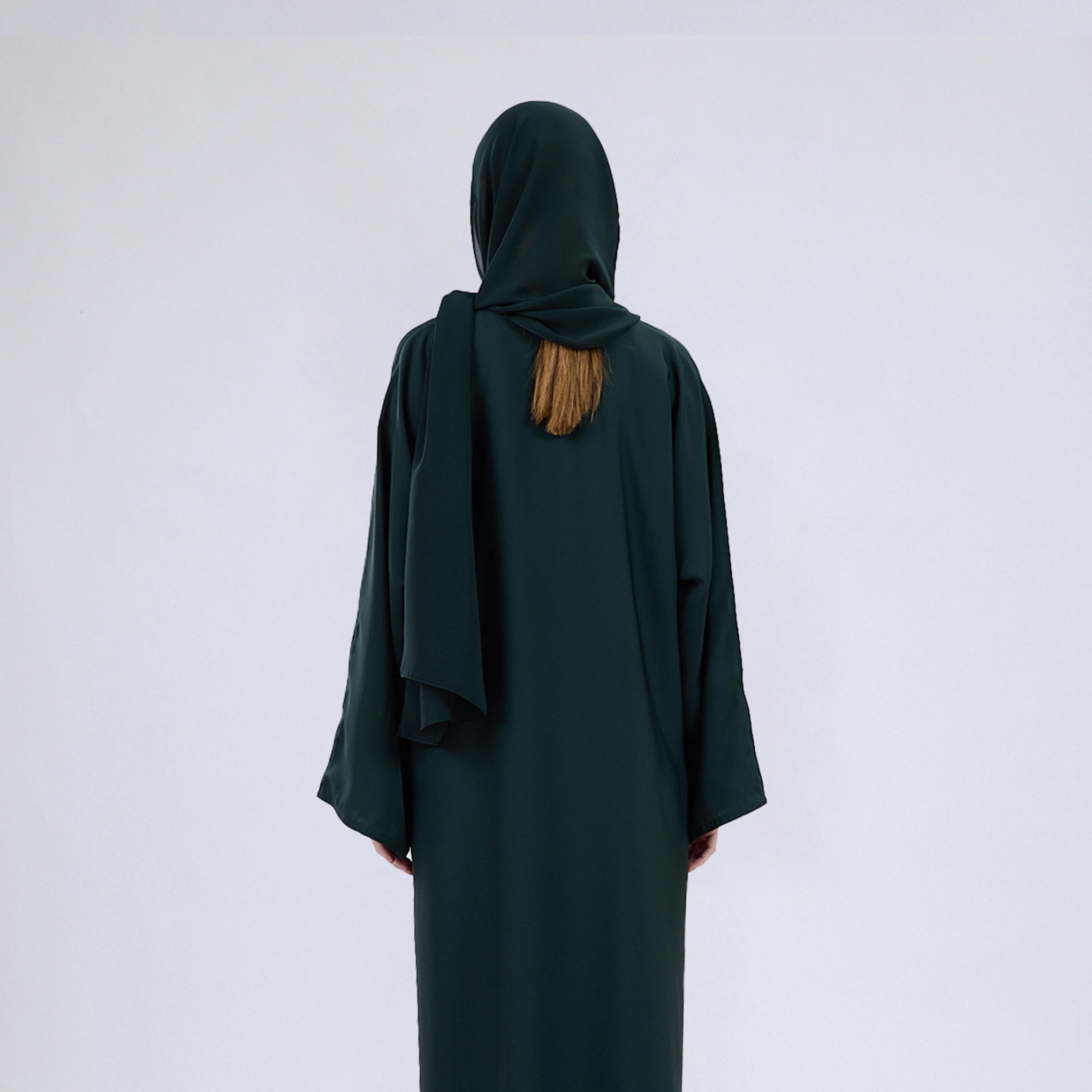 Premium Soft Chiffon Hijab Modestwear Scarf Pine Green