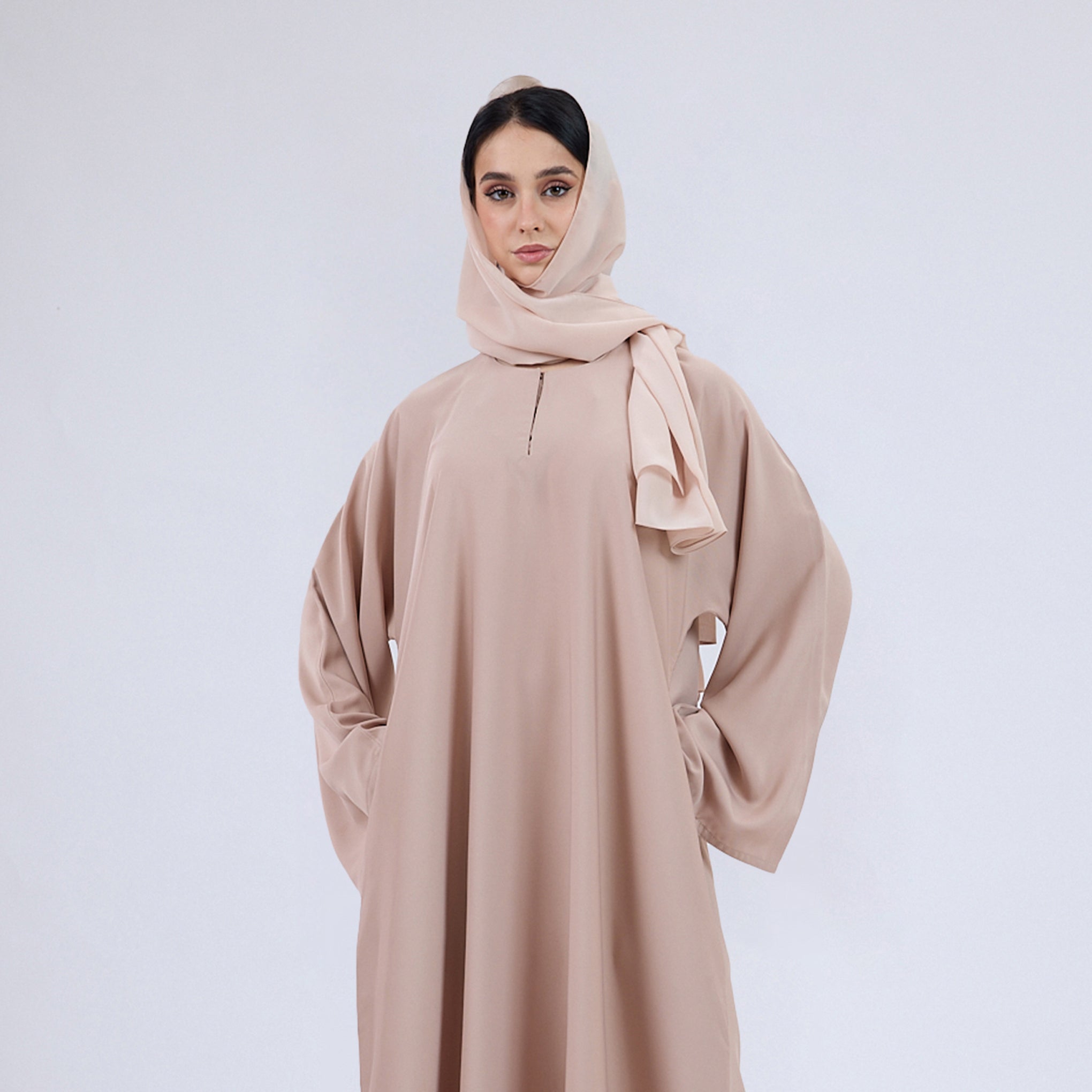 Premium Soft Chiffon Hijab Modestwear Scarf Misty Rose