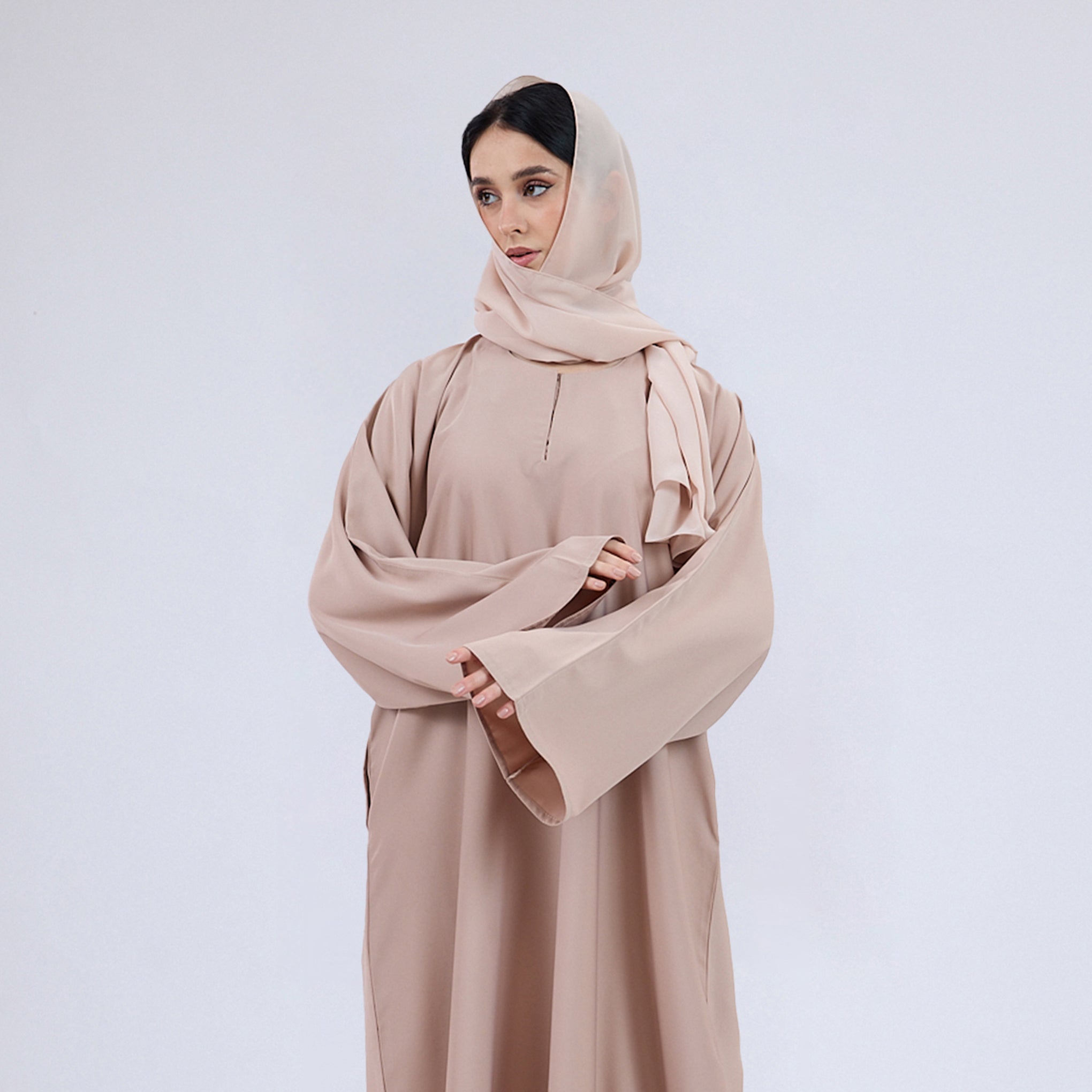 Premium Soft Chiffon Hijab Modestwear Scarf Misty Rose