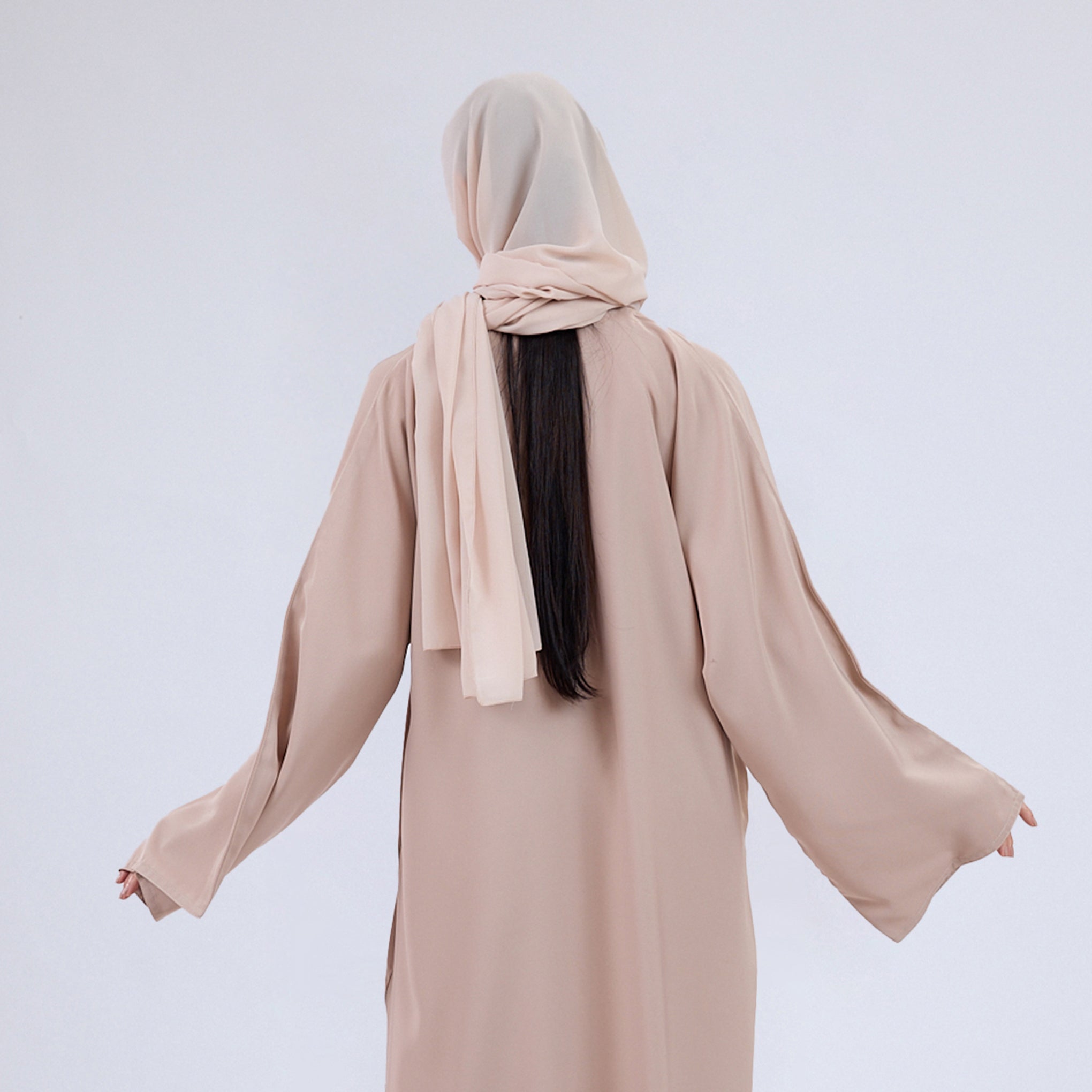 Premium Soft Chiffon Hijab Modestwear Scarf Misty Rose