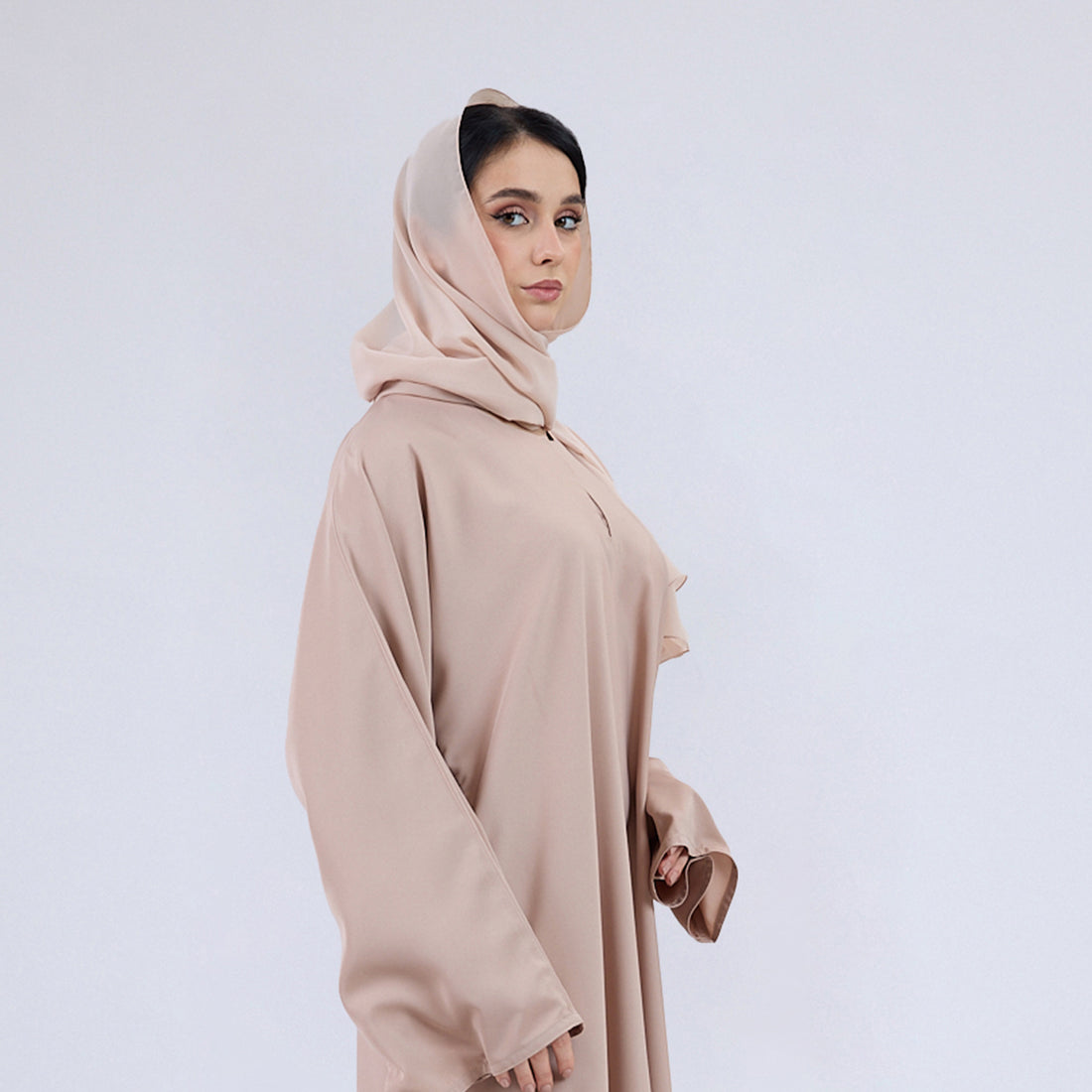 Premium Soft Chiffon Hijab Modestwear Scarf Misty Rose