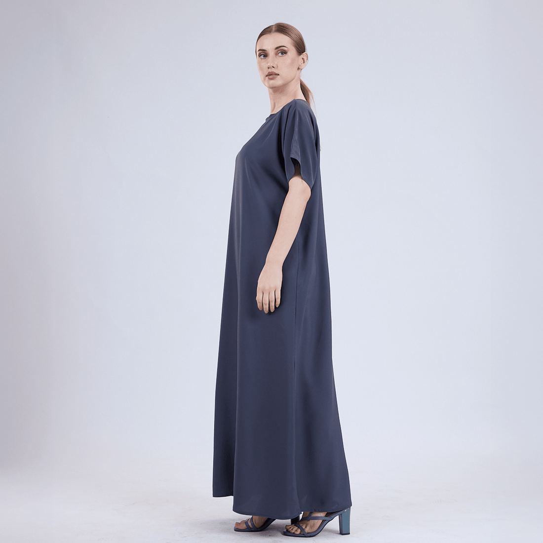 Nida Half Sleeve Inner Slip for Open Abayas
