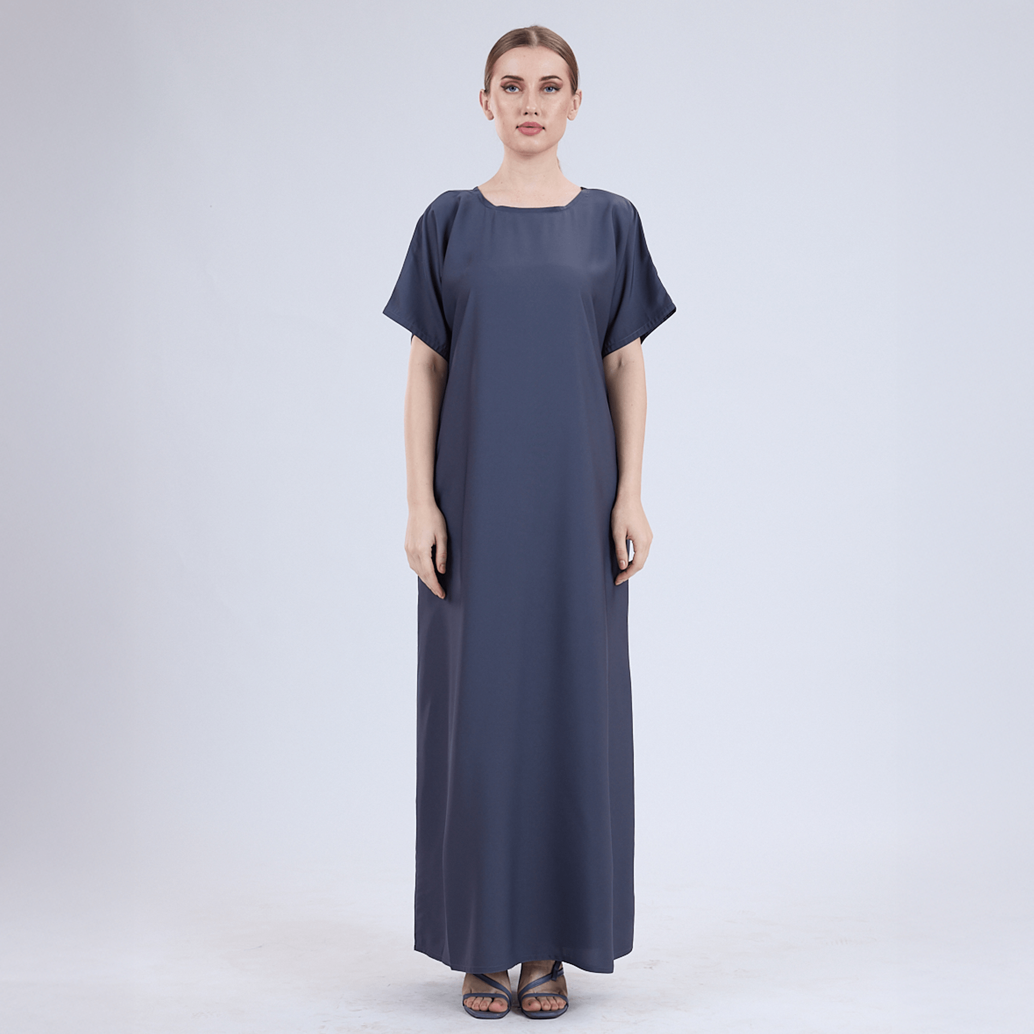 Nida Half Sleeve Inner Slip for Open Abayas