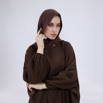 Premium Soft Chiffon Hijab Modestwear Scarf Brick Brown