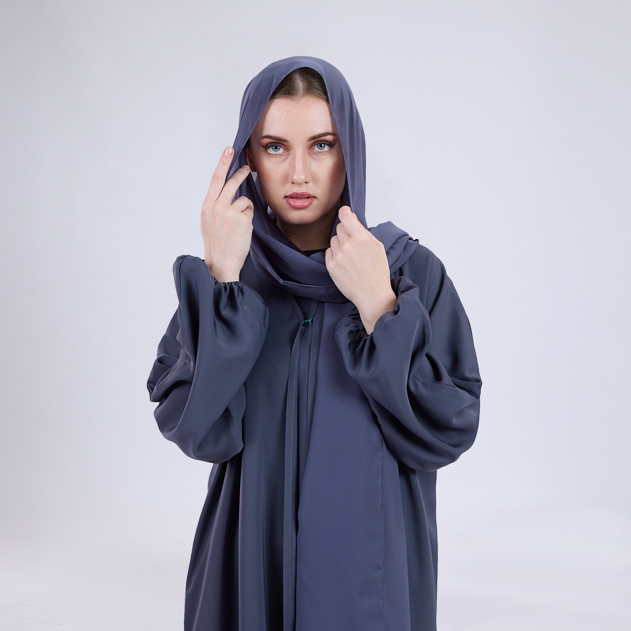 Premium Soft Chiffon Hijab Modestwear Scarf Aegean Blue