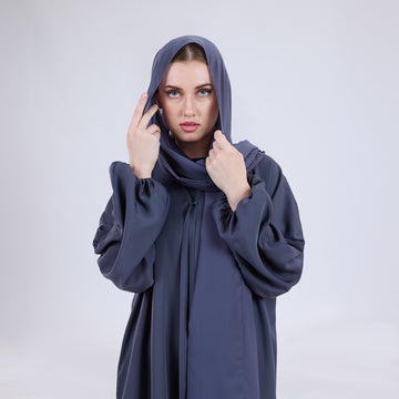 Premium Soft Chiffon Hijab Modestwear Scarf Aegean Blue