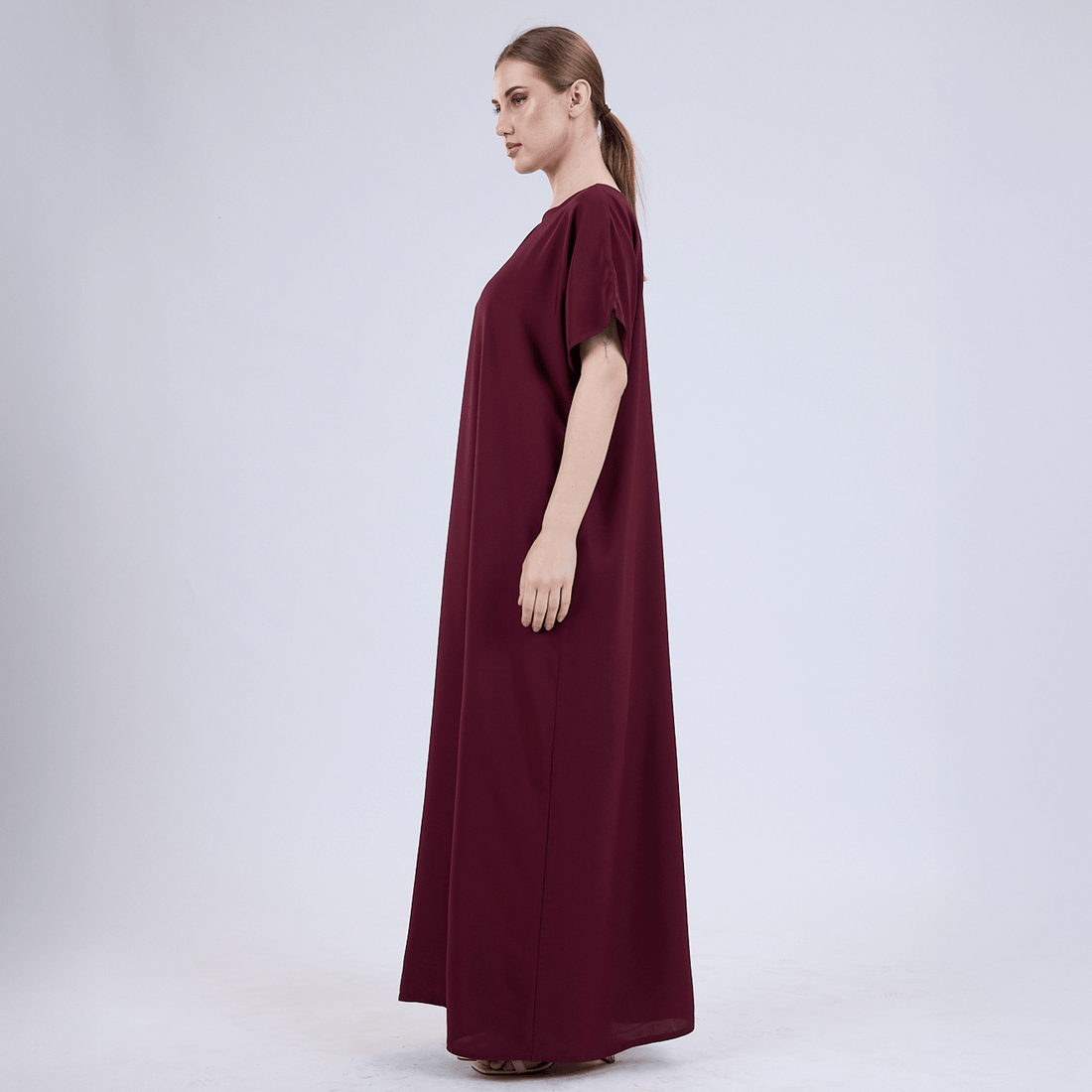 Nida Half Sleeve Inner Slip for Open Abayas