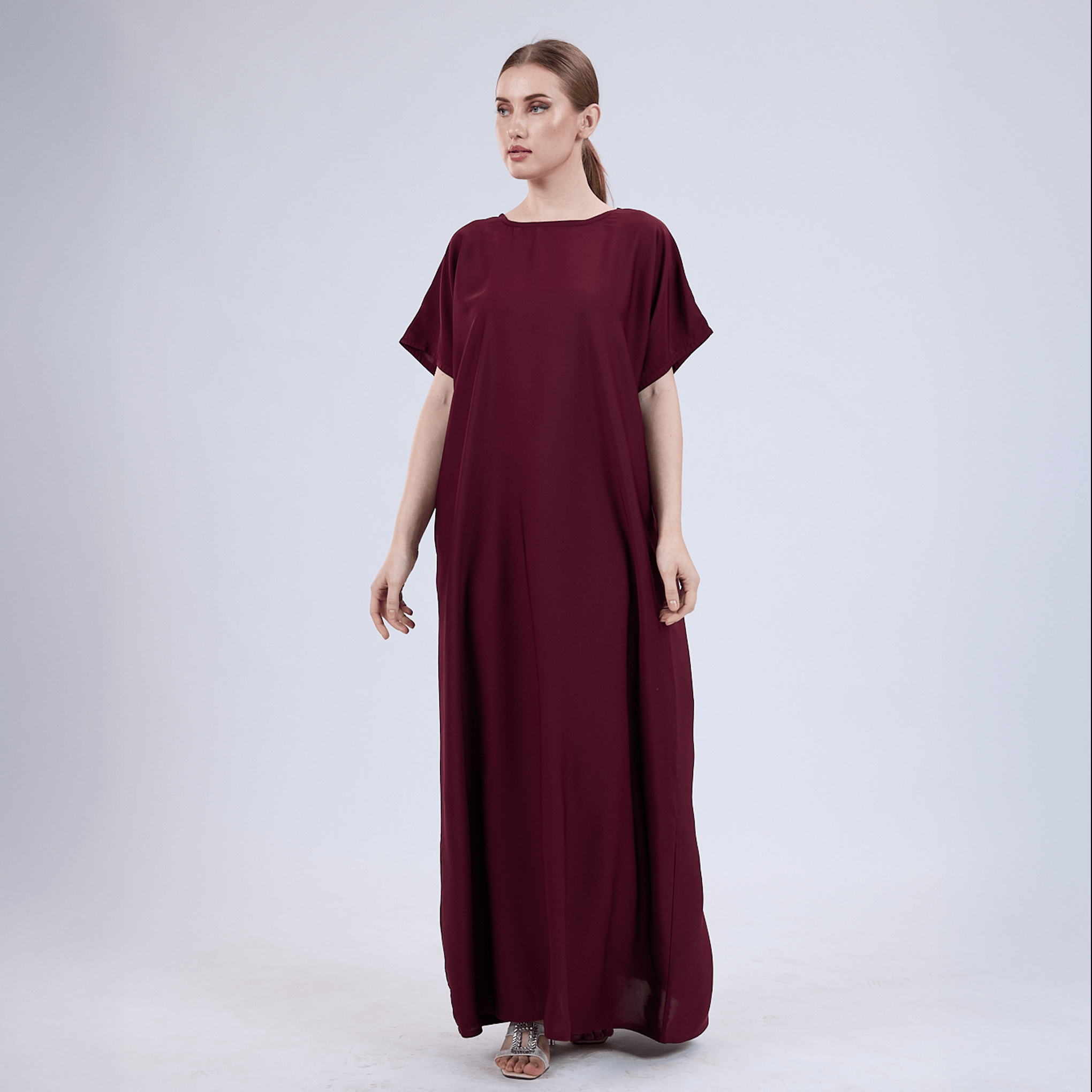 Nida Half Sleeve Inner Slip for Open Abayas