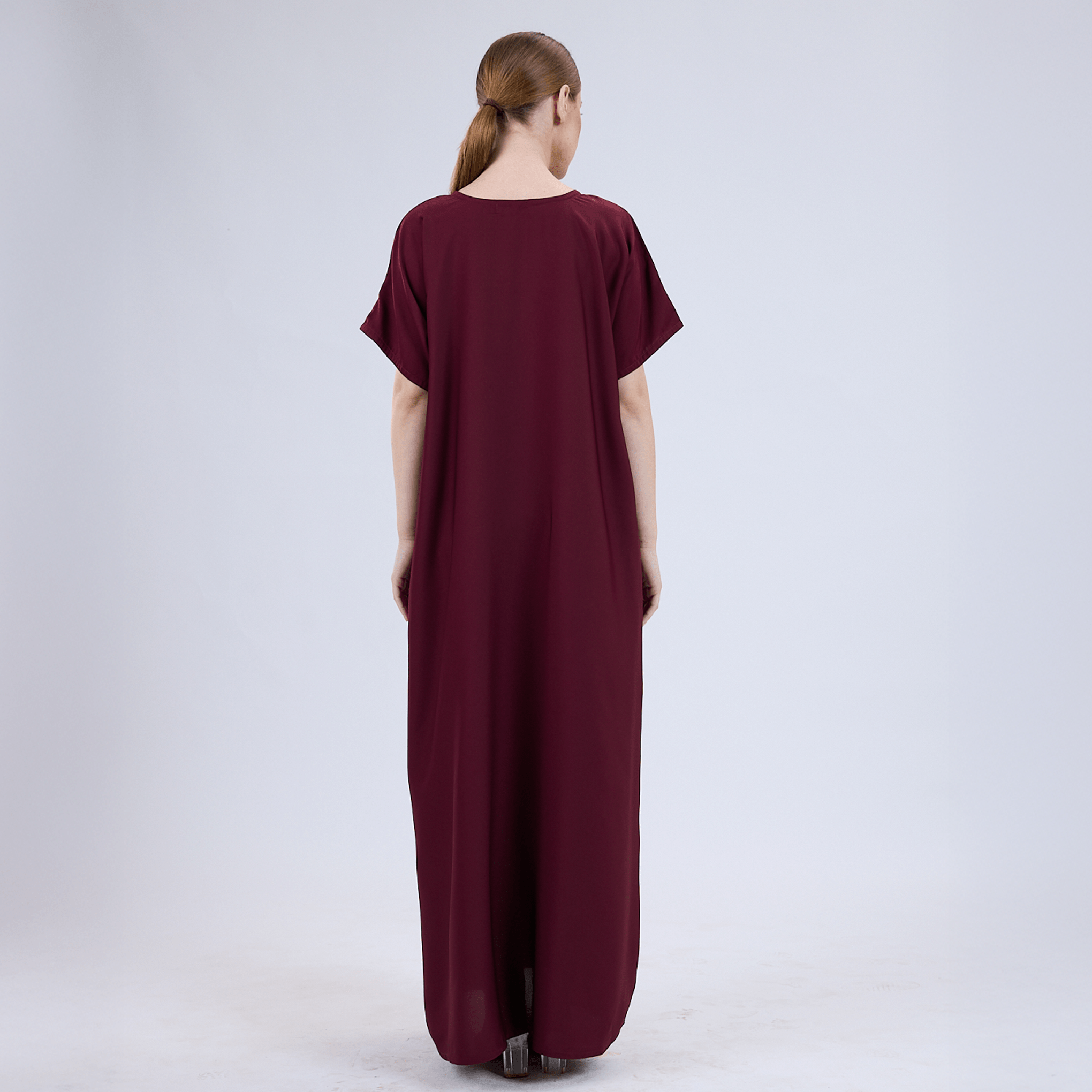 Nida Half Sleeve Inner Slip for Open Abayas
