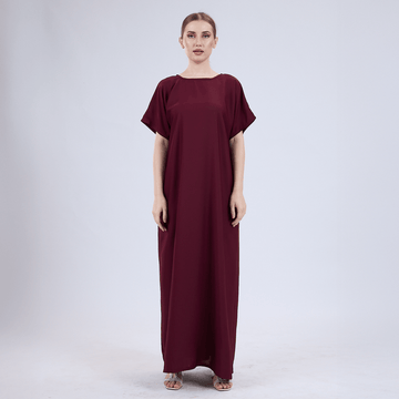Nida Half Sleeve Inner Slip for Open Abayas