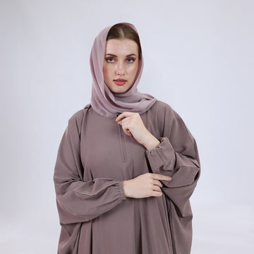 Premium Soft Chiffon Hijab Modestwear Scarf Dusty Rose