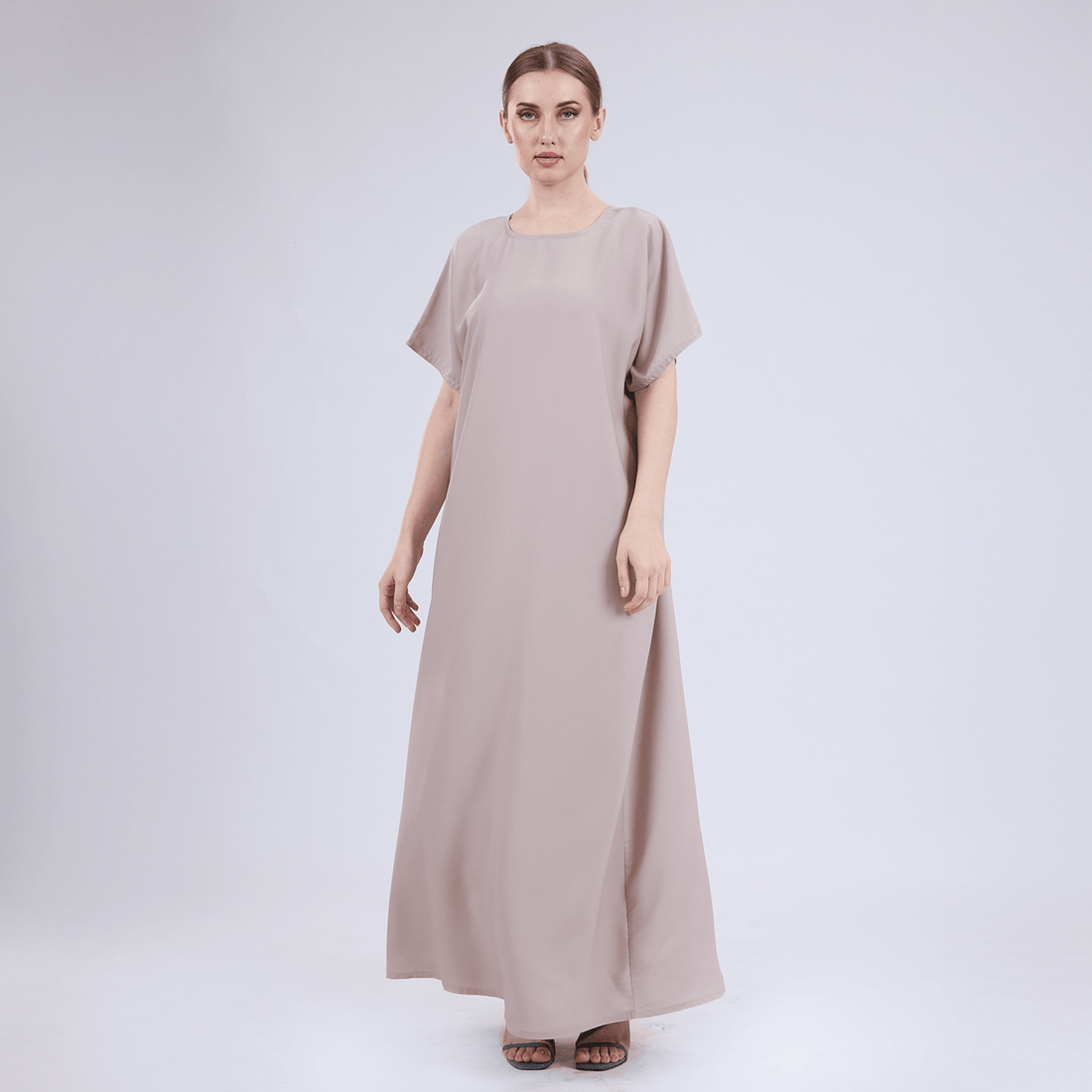 Nida Half Sleeve Inner Slip for Open Abayas