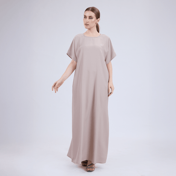 Nida Half Sleeve Inner Slip for Open Abayas