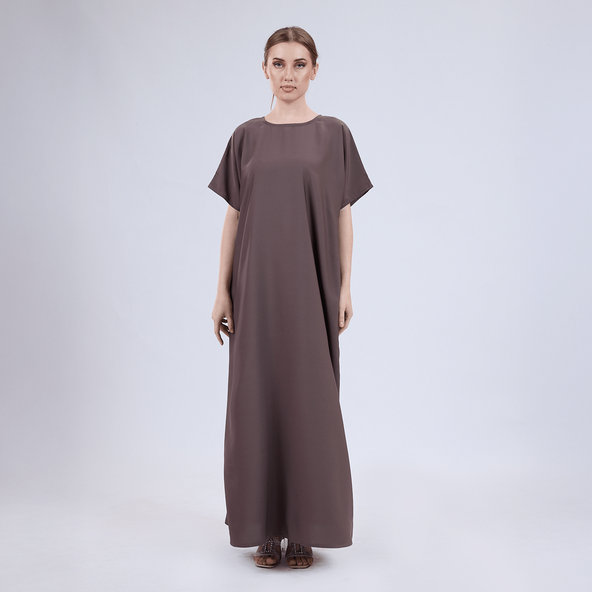 Nida Half Sleeve Inner Slip for Open Abayas