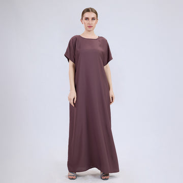 Nida Half Sleeve Inner Slip for Open Abayas