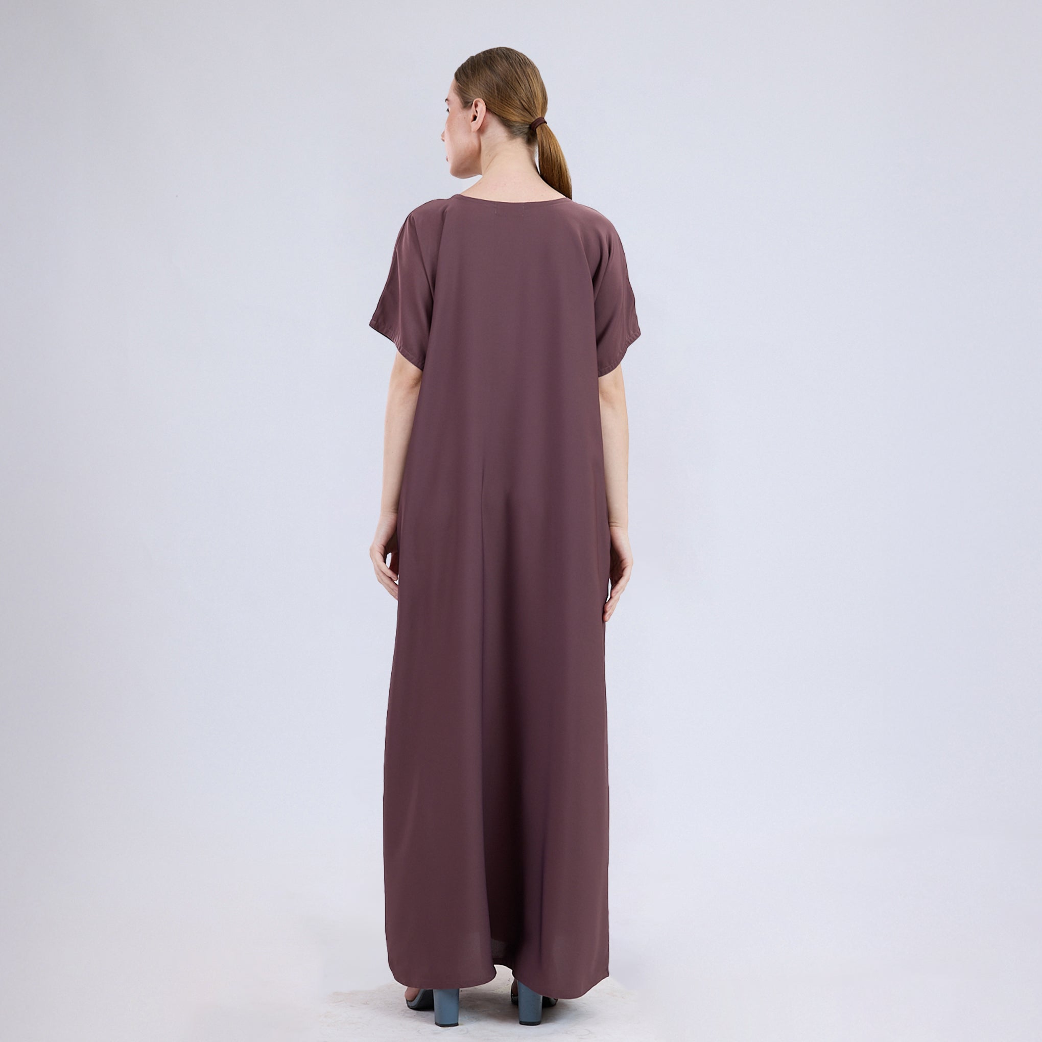 Nida Half Sleeve Inner Slip for Open Abayas
